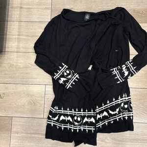 Disney Nightmare before Christmas cardigan size Small